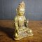 Vintage Chinese Crown Gold Buddha Statue, 1960s 6