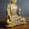Vintage Chinese Crown Gold Buddha Statue, 1960s 4