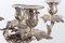 Silver-Plated Metal Candelabras, Set of 2 3