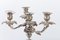 Silver-Plated Metal Candelabras, Set of 2 8