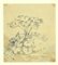 Jan Pieter Verdussen - Flowers - Dibujo original de tinta china de Jan Pieter Verdussen - 1740, Imagen 1