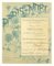 George Petit - Invitation of Premiere Soiree Paris Noel - Lithographie par George Little - 1883 1