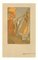 Adolfo Karol - La Sera - Original Woodcut On Paper by Adolfo Karol - 1906 1