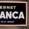 Spanish Fernet Branca Enameled Metal Billboard, Image 2