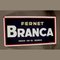 Spanish Fernet Branca Enameled Metal Billboard 3