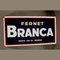 Spanish Fernet Branca Enameled Metal Billboard, Image 3