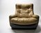 Vintage Leather Lounge Chair from Airborne International, 1970s, Imagen 2