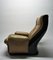 Vintage Leather Lounge Chair from Airborne International, 1970s, Imagen 7