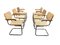 Vintage Cesca Chairs by Marcel Breuer, Italy, 1970s, Set of 6 3