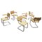 Vintage Cesca Chairs by Marcel Breuer, Italy, 1970s, Set of 6 1