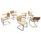 Vintage Cesca Chairs by Marcel Breuer, Italy, 1970s, Set of 6, Immagine 1