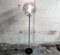 Lámpara de pie vintage de cristal ahumado, años 70, Imagen 5