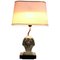 Belgische Hollywood Regency Pharaoh Tischlampe, 1970er 1