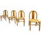 Mid-Century Scandinavian Dining Chairs, Set of 4, 1960s 1