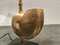 Vintage Brass Nautilus Shell Table Lamp, 1970s 7