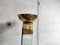 Vintage Brass and Glass Floor Lamp, 1970s 7