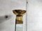 Vintage Brass and Glass Floor Lamp, 1970s, Image 7