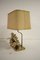 Brass Coral Table Lamp, 1970s, Image 5