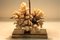 Brass Coral Table Lamp, 1970s, Image 10