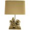 Brass Coral Table Lamp, 1970s, Image 1
