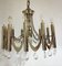 Chrome Classic Sciolari Chandelier, 1960s 3