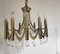 Chrome Classic Sciolari Chandelier, 1960s 6