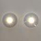 Round Wall or Ceiling Lamps from Egoluce, 1980s, Set of 2 2