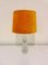 Mid-Century Crystal Glass Table Lamp by Vicke Lindstrand for Kosta, Sweden 2