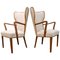 Art Deco Lounge Chairs, Sweden, 1940s, Set of 2 1
