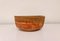 Large 19th Century Swedish Folk Art Farmers Bowl Painted in Wood, Image 3