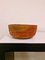 Large 19th Century Swedish Folk Art Farmers Bowl Painted in Wood, Image 2