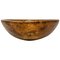 Early 19th Century Swedish Folk Art Farmers Bowl Painted in Wood 1