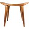 Swedish Stool in Lacquered Pine, 1970s, Image 1