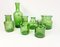 Mid-Century Green Vases by Erik Hoglund, Sweden, 1960s, Set of 6 2