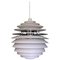 Scandinavian Modern Monumental PH Louvre Pendant Light by Poul Henningsen, Image 1