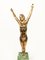 Art Deco Brass Figurine Sun Rose, Image 5