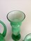 Verre Vert de Orrefors, Suède, Set de 3 5