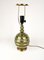 Schwedische Art Deco Tischlampe aus Bronze und Messing 2