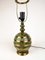 Lámpara de mesa sueca Art Déco de bronce y latón, Imagen 5