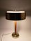 Swedish Mid-Century Table Lamp in Brass, Crystal and Wood from Boréns 7