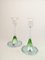 Scandinavian Tulip Glasses by Nils Landberg for Orrefors, Set of 4 5