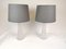 Swedish Mid-Century Crystal Table Lamps by Carl Fagerlund for Orrefors, Set of 2, Image 3