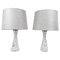 Swedish Mid-Century Crystal Table Lamps by Carl Fagerlund for Orrefors, Set of 2, Image 1