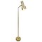 Swedish Brass Floor Lamp from Fagerhults Belysning, 1950s, Image 1