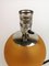 Art Deco Tischlampe aus Glas und Chrom, Schweden, 1930er 4