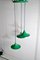 Small Model Seeds Ceiling Lamps from Fog & Mørup, 1960s, Set of 3 1