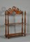 Antique French Cherry Wood Display Shelf, Image 13