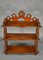 Antique French Cherry Wood Display Shelf, Image 4