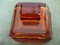 Art Deco Dressing Table Set Box & Brown Glass Perfume Bottle, 1930s, Set of 2 15