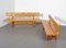 Pine Benches by Knud Friis & Elmar Moltke Nielsen for Friis & Moltke, 1960s, Set of 2 1